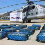 Aseguran embarcación que trasnportaba cocaína frente a costas de Guerrero