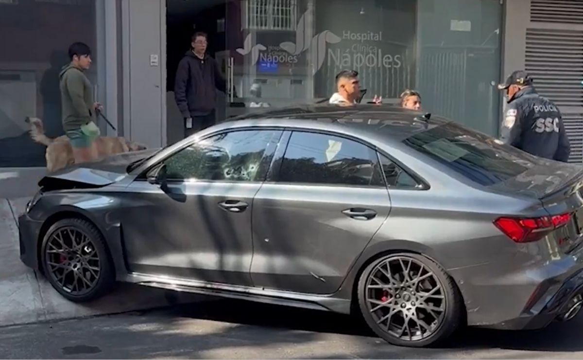 Atentan contra automovilista en la colonia Nápoles; víctima logró ir a un hospital
