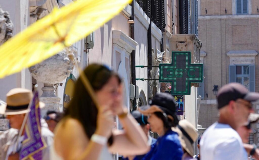 Italia sufre el pico de la primera ola de calor del año con cinco ciudades en alerta roja