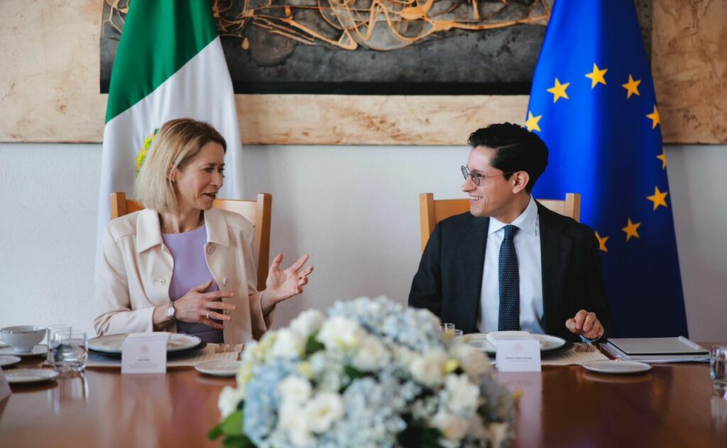 Canciller Velasco se reúne con alta representante de la UE; celebran Diálogo Estratégico