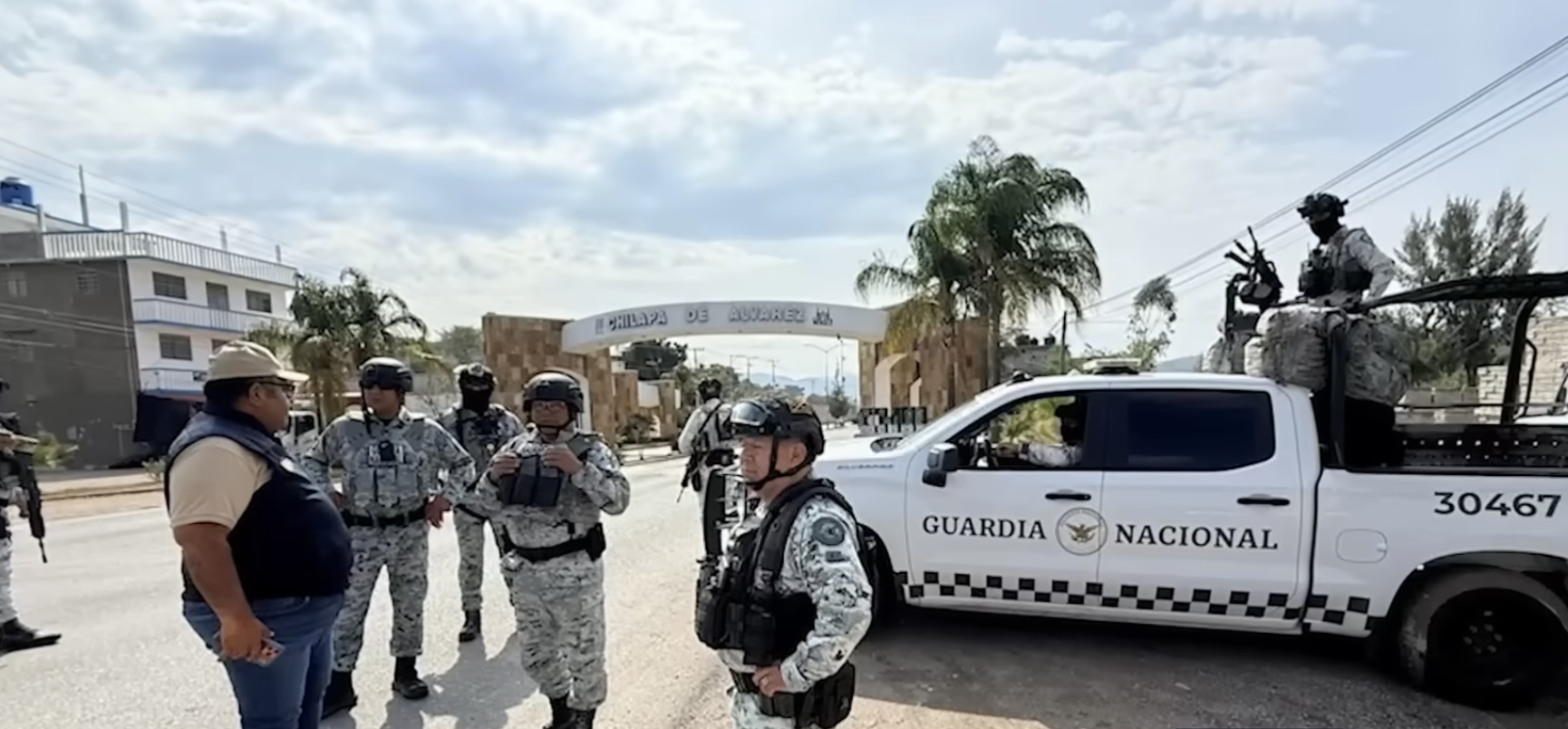 Fuerzas federales entran a Chilapa tras enfrentamientos entre criminales Fuerzas federales entran a Chilapa tras enfrentamientos entre criminales
