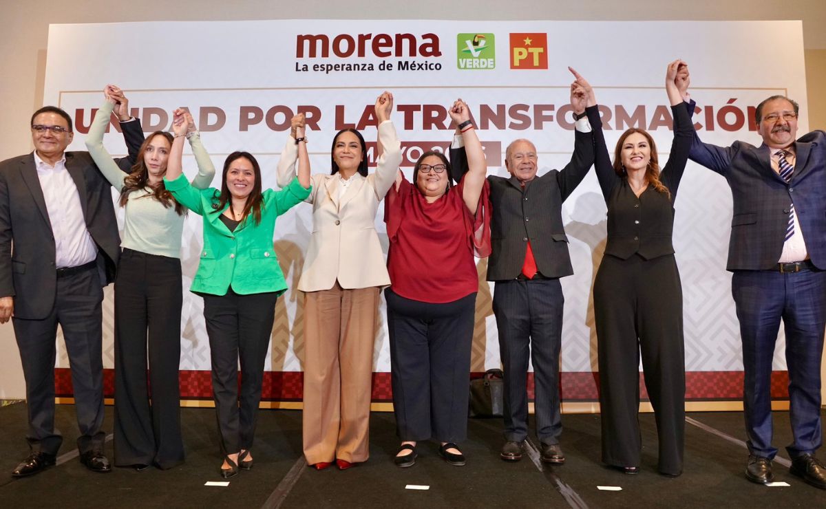 Morena, PT y PVEM mantendrán coalición rumbo a las elecciones 2027