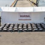 Marina asegura 1.5 toneladas de cocaína y detiene a 5 personas en costas de Chiapas