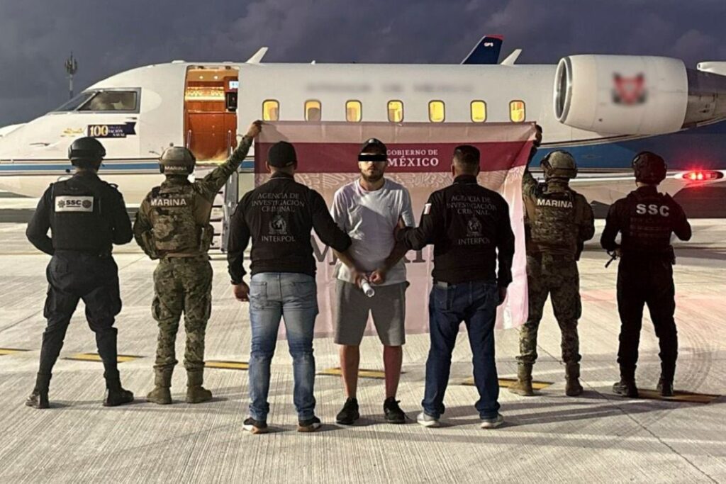 Detienen en Quintana Roo a Denis “N”, presunto traficante de armas y drogas buscado por Canadá