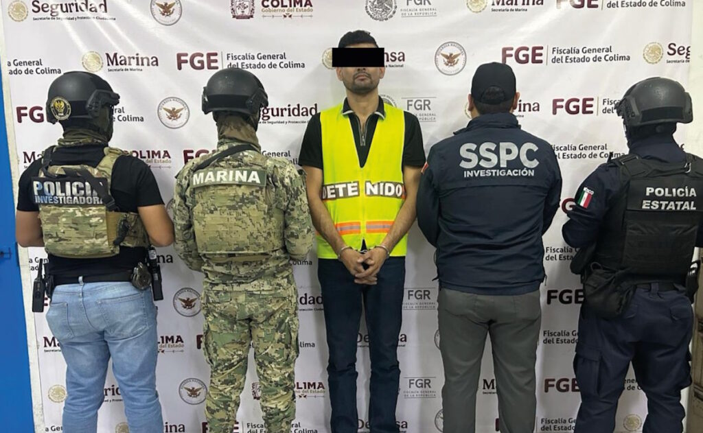 Detienen a “El Billi Boy”, presunto jefe de sicarios en Colima