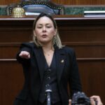 Yeraldine Bonilla protesta como gobernadora interina de Sinaloa