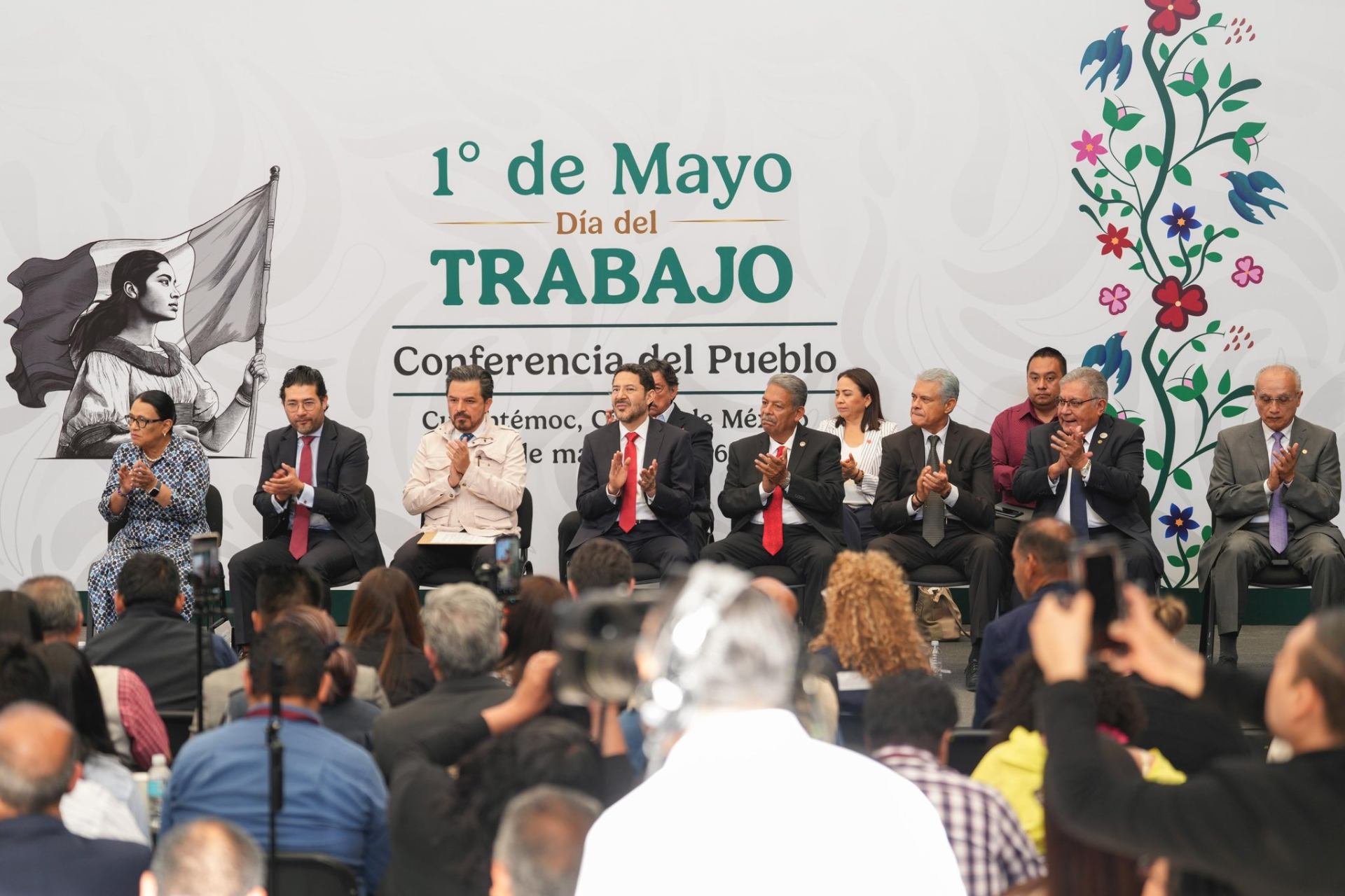 Sindicatos expresan respaldo a Sheinbaum frente a presiones externas