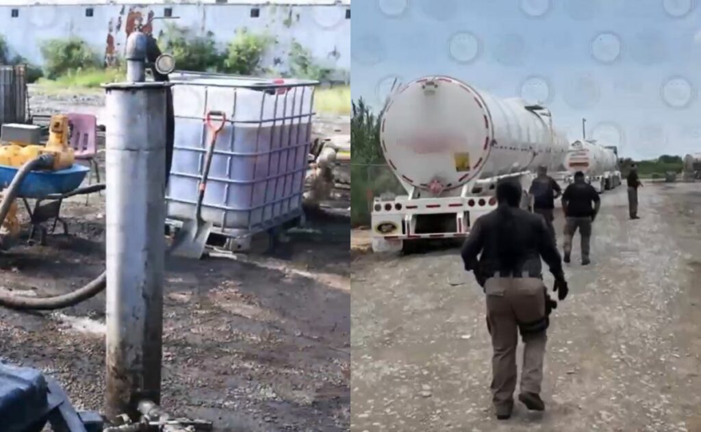 Aseguran más de un millón de litros de hidrocarburo en Cadereyta, NL