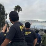 Incendio en Cañón del Padre, Tijuana, consume 39 viviendas