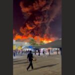 Videos: Incendio en Parque Tabasco de Villahermosa deja cinco muertos
