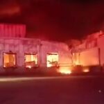 Video: Incendio en planta de Bachoco en Lagos de Moreno, Jalisco