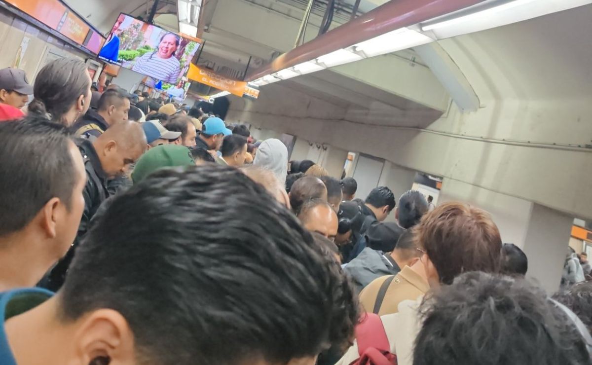 Metro CDMX, con retrasos en diez líneas