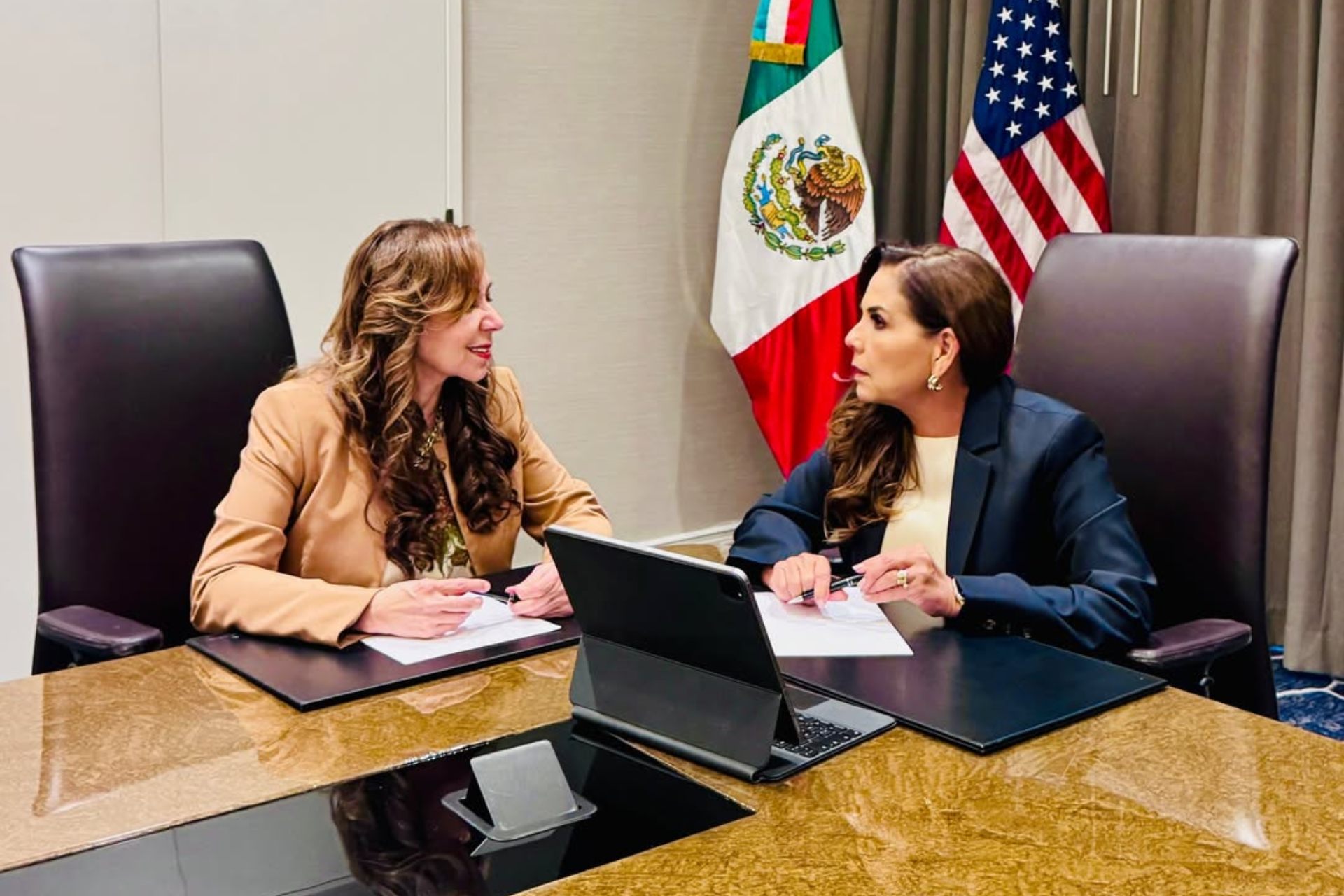 Mara Lezama impulsa en Houston, Texas, estrategias de promoción turística rumbo al Mundial 2026 Mara Lezama impulsa en Houston, Texas, estrategias de promoción turística rumbo al Mundial 2026