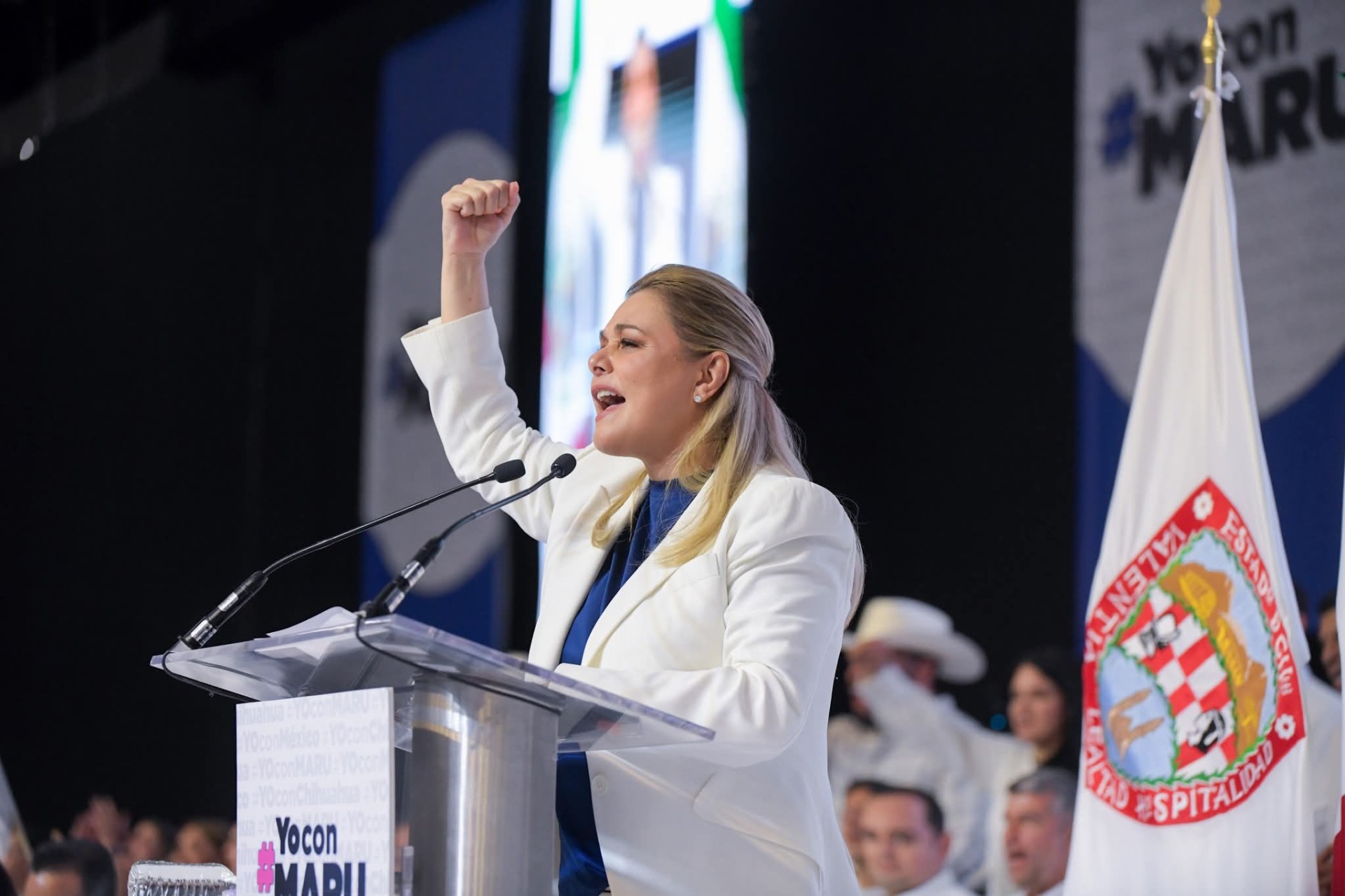 Maru Campos acusa a Morena de construir un ‘narcogobierno’ Maru Campos acusa a Morena de construir un ‘narcogobierno’