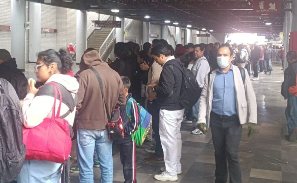 Nueve líneas del Metro CDMX, con ‘afluencia controlada’ Nueve líneas del Metro CDMX, con ‘afluencia controlada’