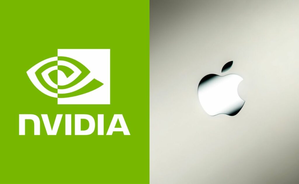 Nvidia y Apple dominan el mercado bursátil como nunca antes
