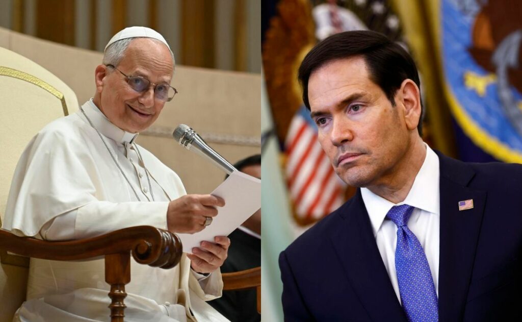 Papa León XIV recibirá a Marco Rubio en el Vaticano tras su choque con Trump, según medios