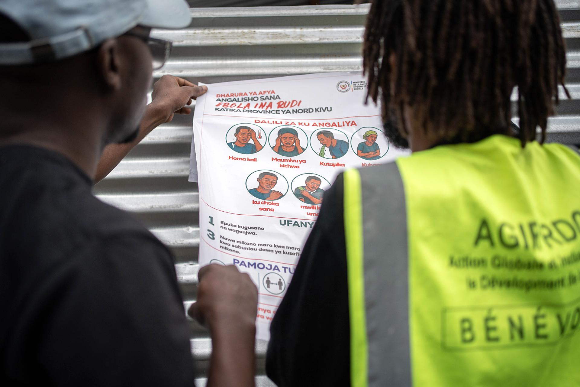 OMS eleva a 177 los muertos por ébola en el actual brote en RD del Congo