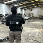 FGR asegura 15 vehículos blindados tras cateo en Reynosa, Tamaulipas