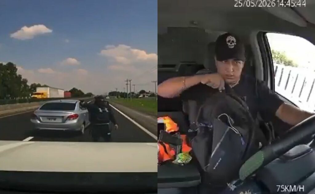 Video: Roban camioneta cargada de relojes de lujo en el Circuito Mexiquense
