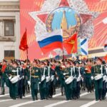 Putin preside un desfile militar austero en Rusia por el Día de la Victoria