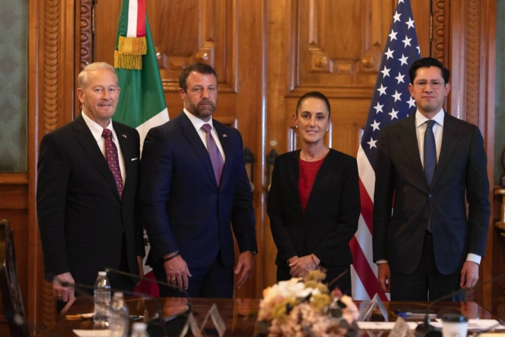 Sheinbaum y el secretario de Seguridad de Estados Unidos acuerdan colaboración bilateral