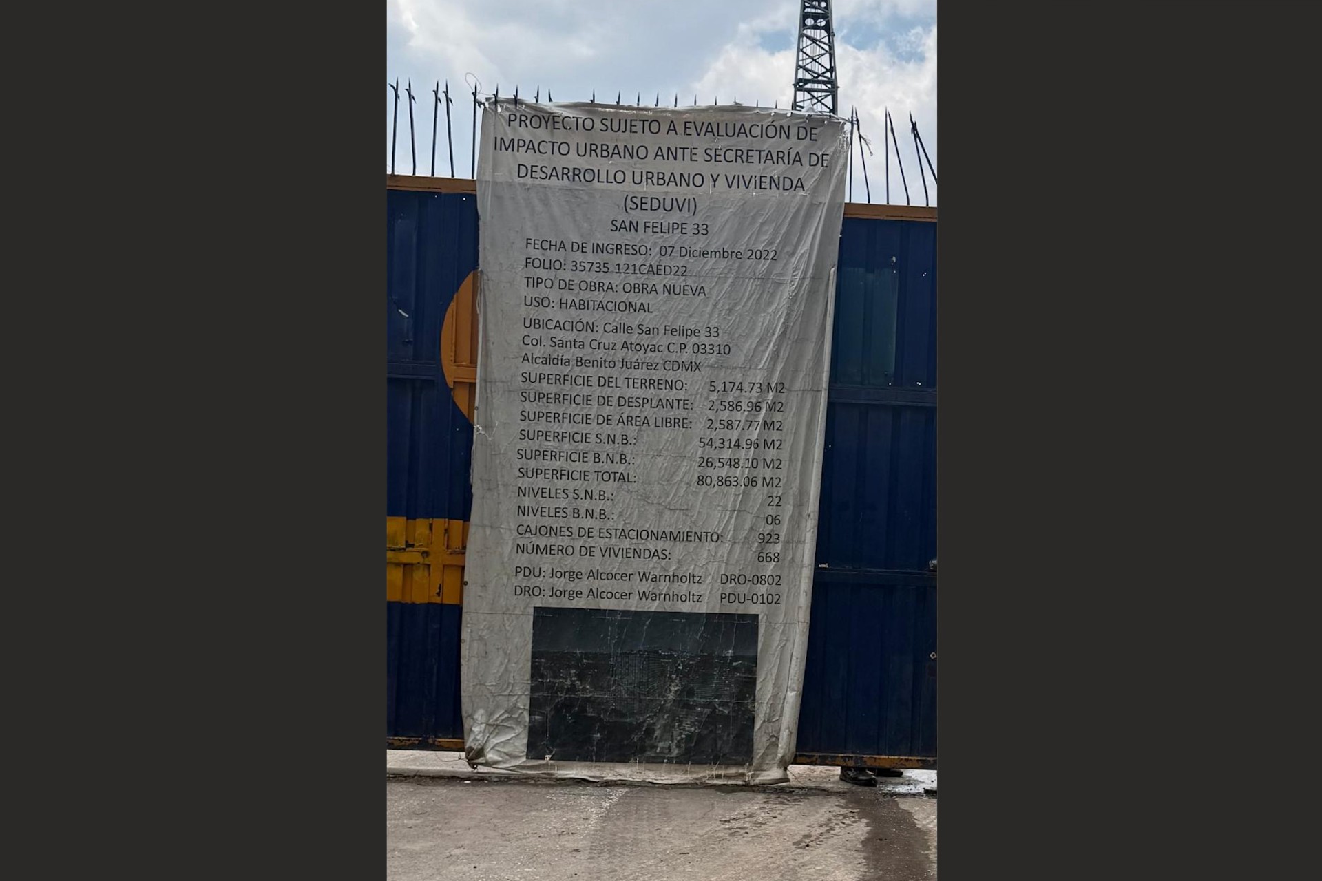 Exigen freno definitivo al desarrollo Square Coyoacán, CDMX, por impacto urbano y social
