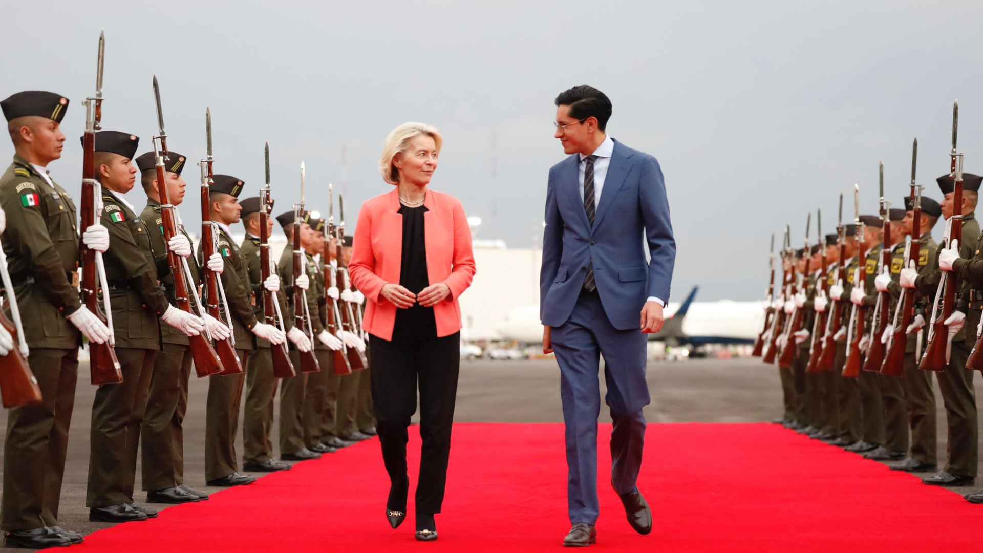 Ursula von der Leyen y António Costa llegan a México para fortalecer acuerdos con la Unión Europea Ursula von der Leyen y António Costa llegan a México para fortalecer acuerdos con la Unión Europea