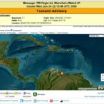 EE.UU. emite un aviso de tsunami para parte del Caribe tras un sismo en Venezuela