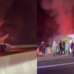 Video: Jet se desploma en autopista de Laredo, Texas; hay un muerto