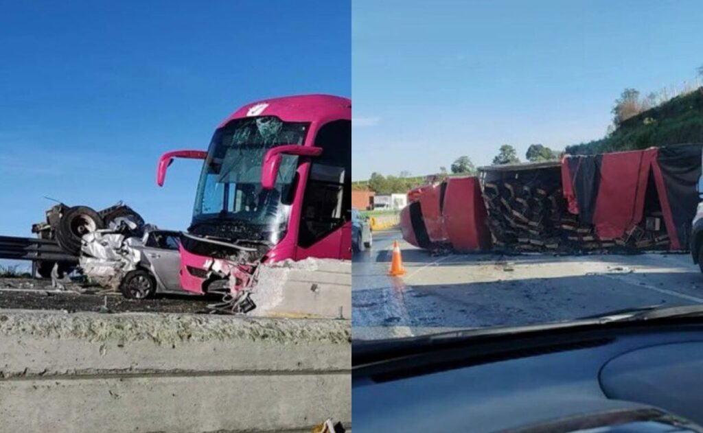 Accidente sobre la México-Puebla deja un muerto, ¿qué ocurrió?