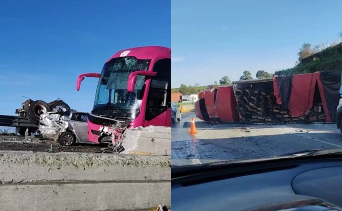 Accidente sobre la México-Puebla deja un muerto, ¿qué ocurrió?
