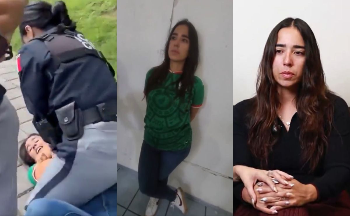 Video: Detienen a mujer en Cholula; afirma que tiene vínculos con el CJNG