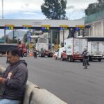 Transportistas bloquean la México-Pachuca; líderes se reúnen con Omar García Harfuch