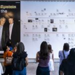 La “conexión” entre Trump y Epstein se expone a un kilómetro y medio de la Casa Blanca