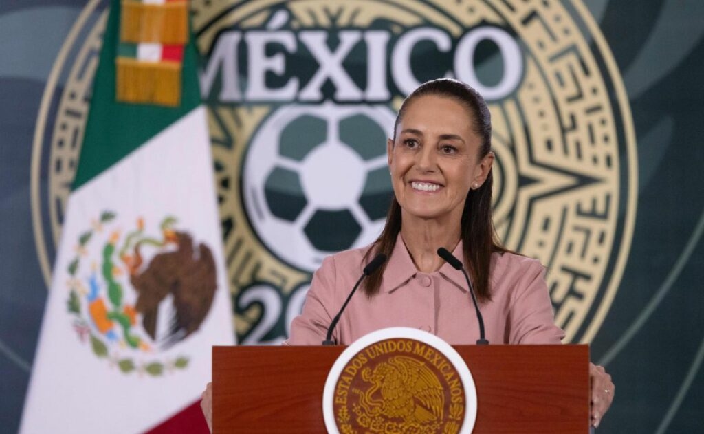 Sheinbaum podría ver la inauguración del Mundial 2026 en el Zócalo
