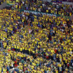 Marea de colombianos inunda el Estadio Ciudad de México para el debut mundialista ante Uzbekistán