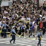 Video: Miles de aficionados paralizan cruce de Shibuya tras goleada de Japón en el Mundial