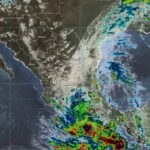 Depresión tropical Dos-E se localiza frente a Guerrero; prevén lluvias torrenciales