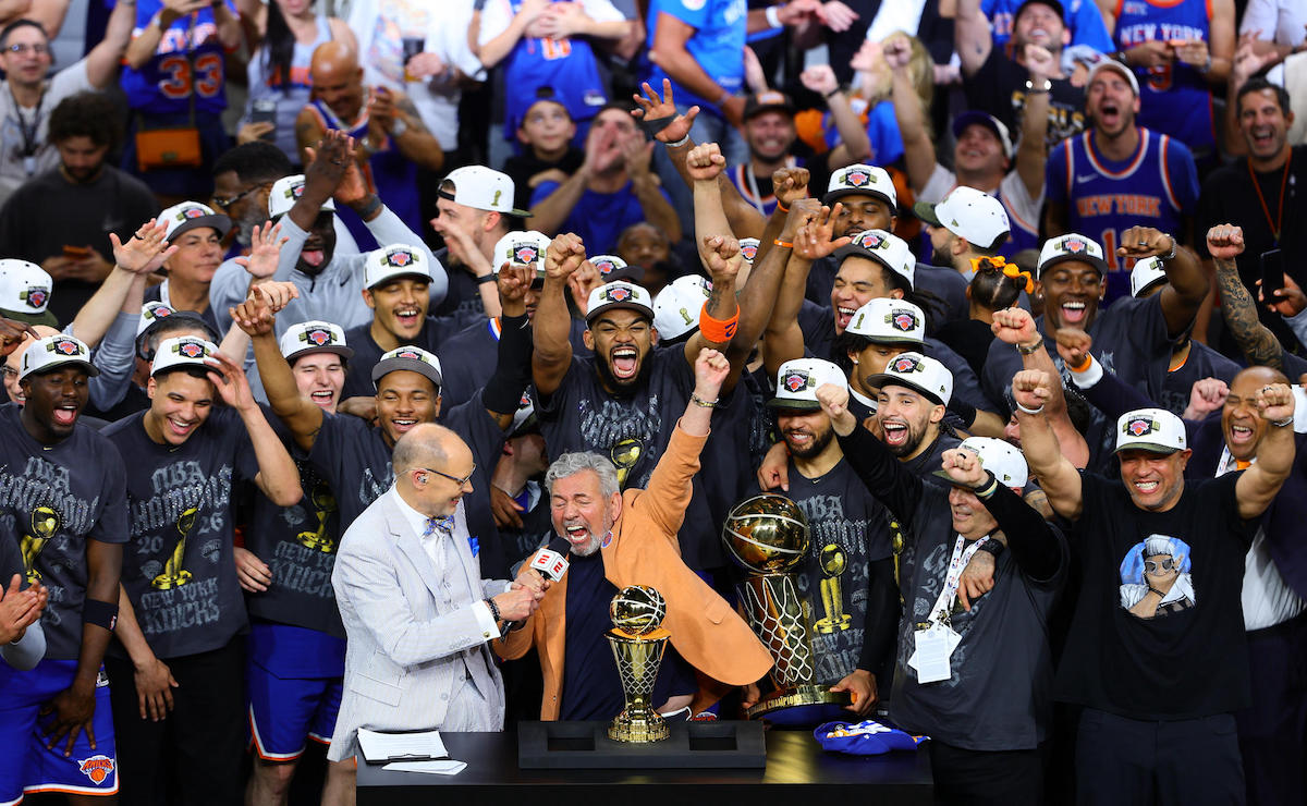 Knicks conquistan el campeonato de la NBA Knicks conquistan el campeonato de la NBA