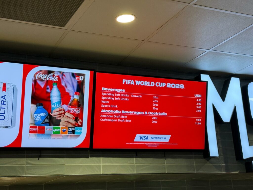 'Hot dogs' a 2 dólares. Cómo el Estadio de Atlanta se negó a los altos precios del Mundial - estadio-atlanta-mundial-2026-4-1024x768