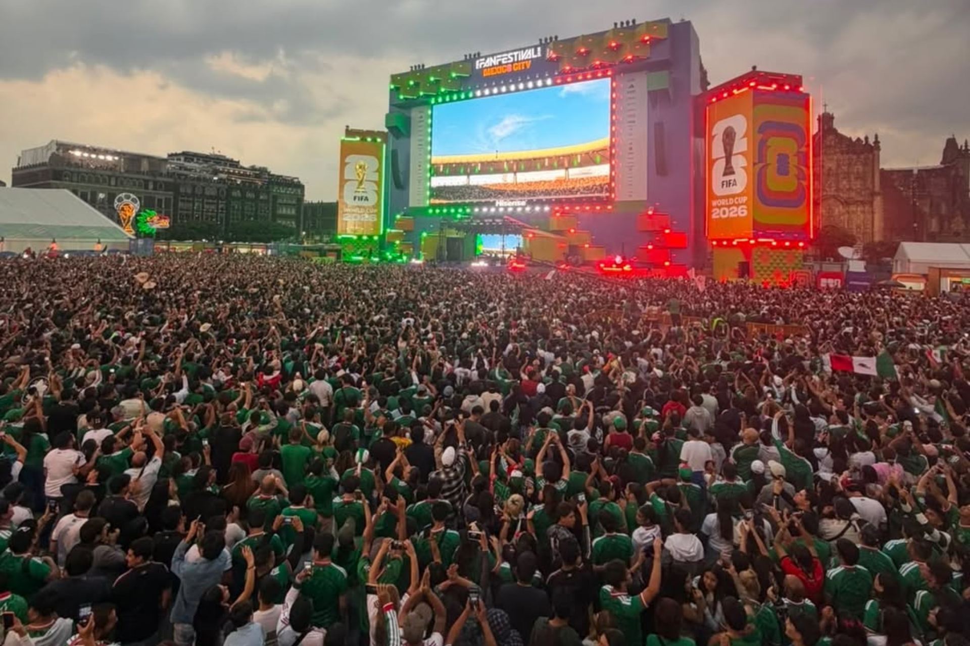 Fan Fest del Mundial reúnen a la fecha a 2 millones de aficionados; México lidera la asistencia