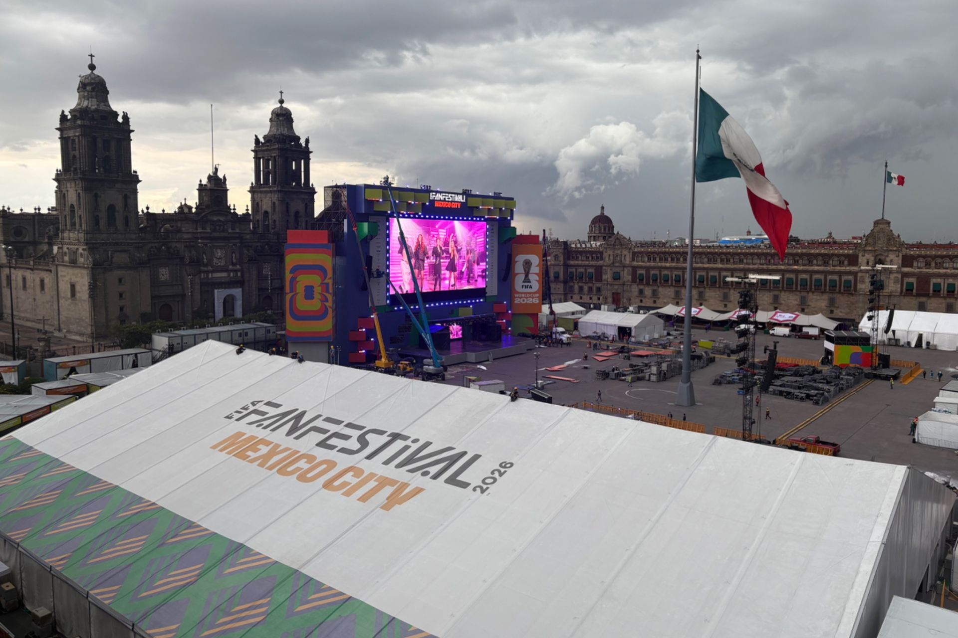 Sheinbaum pone en duda abrir el Fan Fest del Zócalo para la inauguración del Mundial 2026