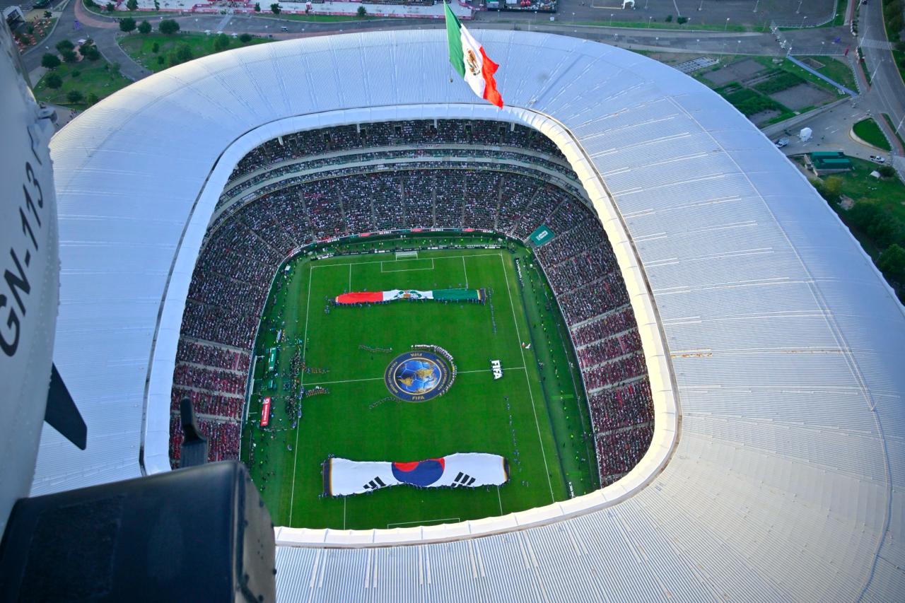 Fuerza Aérea Mexicana engalanó el cielo durante el México vs Corea del Sur - fuerza-aerea-mexicana-en-el-mexico-vs-corea-del-sur6