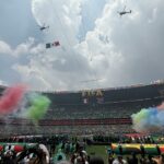 Videos: Fuerzas Armadas participaron en la inauguración del Mundial 2026