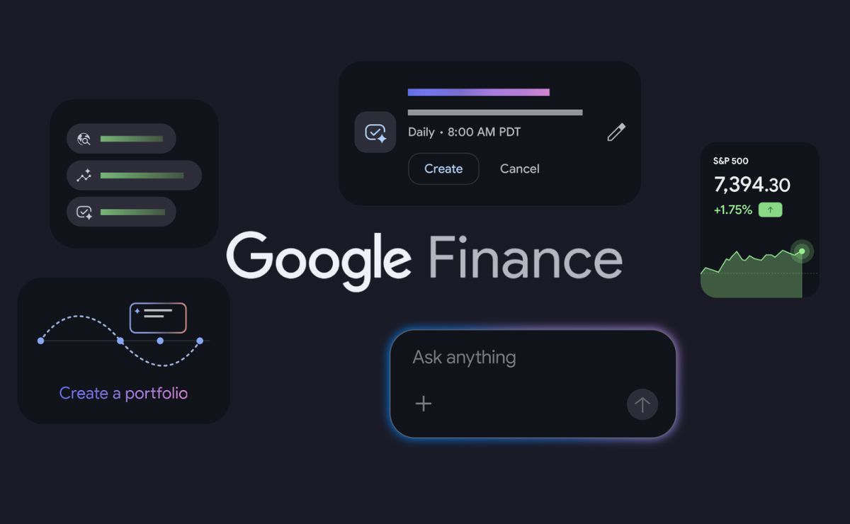 Google Finance incorpora la inteligencia artificial y estrena aplicación