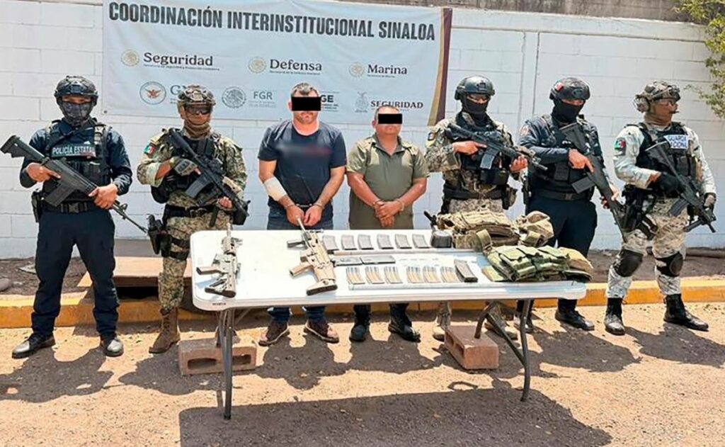 Detienen al ‘Güero Pink’, jefe de célula ligada a Los Chapitos