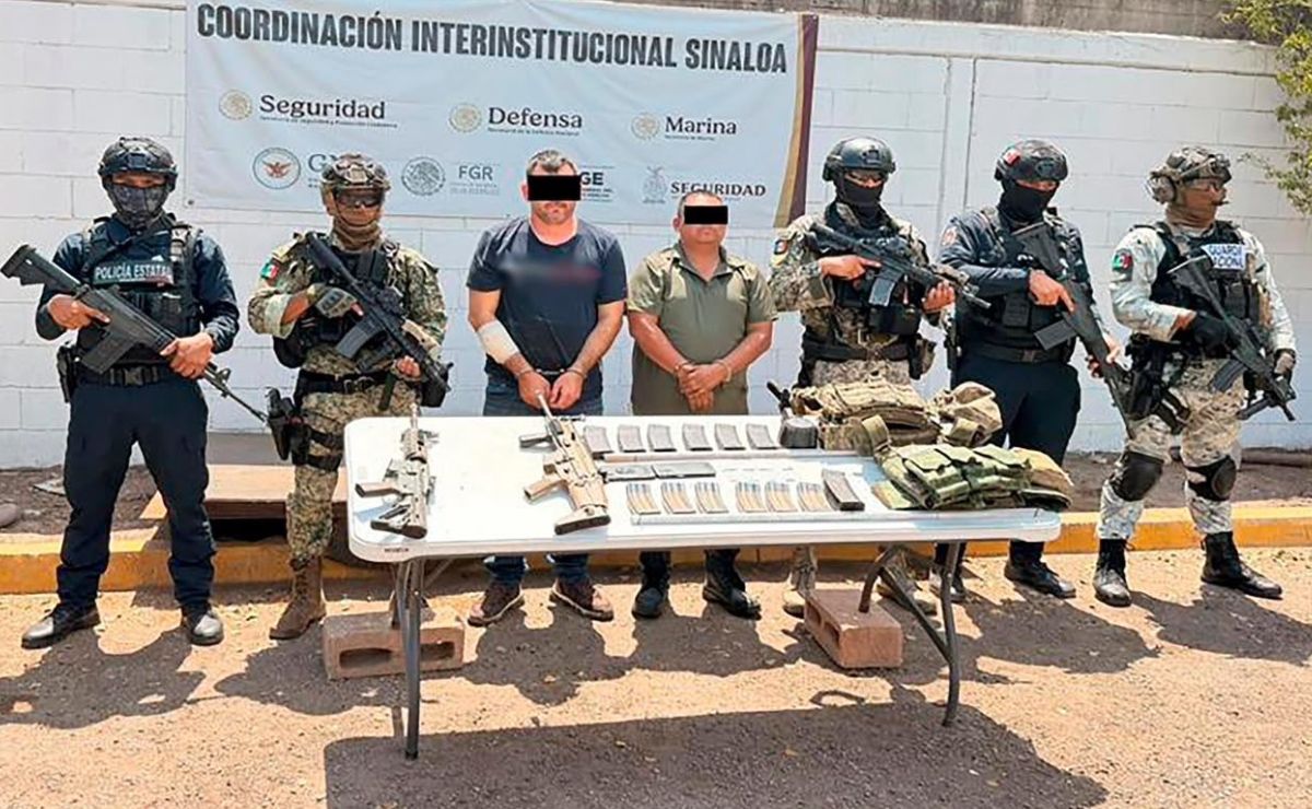 Detienen al ‘Güero Pink’, jefe de célula ligada a Los Chapitos