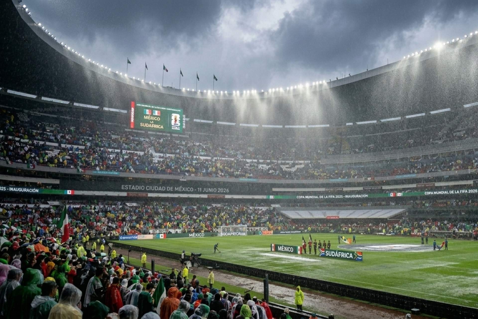 ¿Lloverá en la inauguración del Mundial 2026? Este es el pronóstico del SMN para el México vs Sudáfrica ¿Lloverá en la inauguración del Mundial 2026? Este es el pronóstico del SMN para el México vs Sudáfrica
