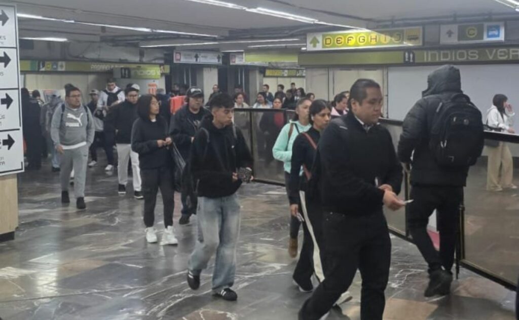 Metro CDMX reporta afluencia moderada y circulación constante en 9 líneas